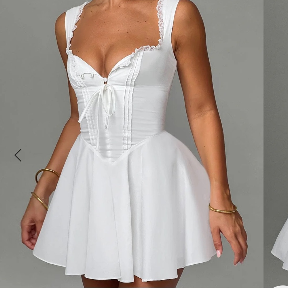 Babyboo White Dress